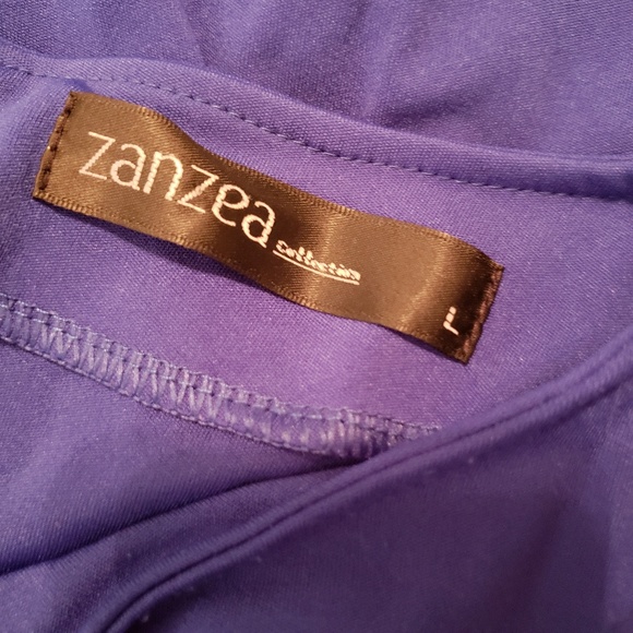 Blue midi dress - Picture 2 of 2